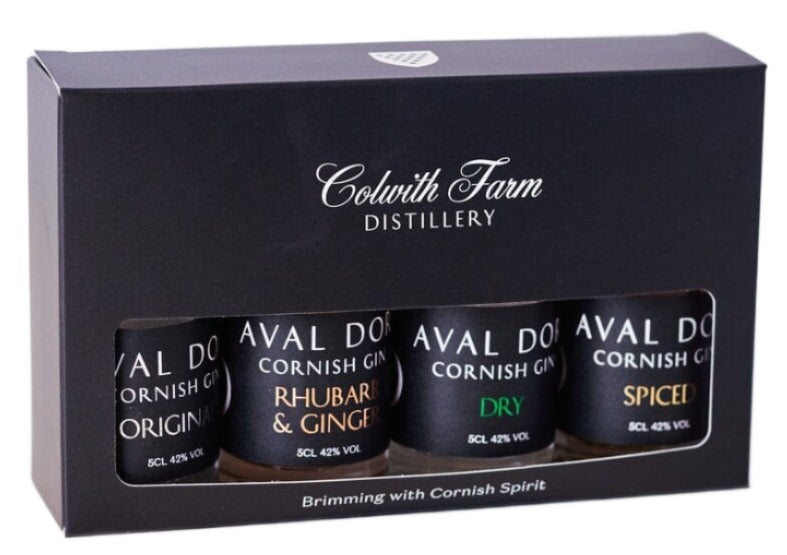 Aval Dor Miniature Gin Gift Pack 4x5cl