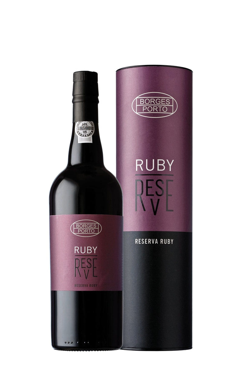 Borges Ruby Reserve Port with Premium Individual Tube 75cl