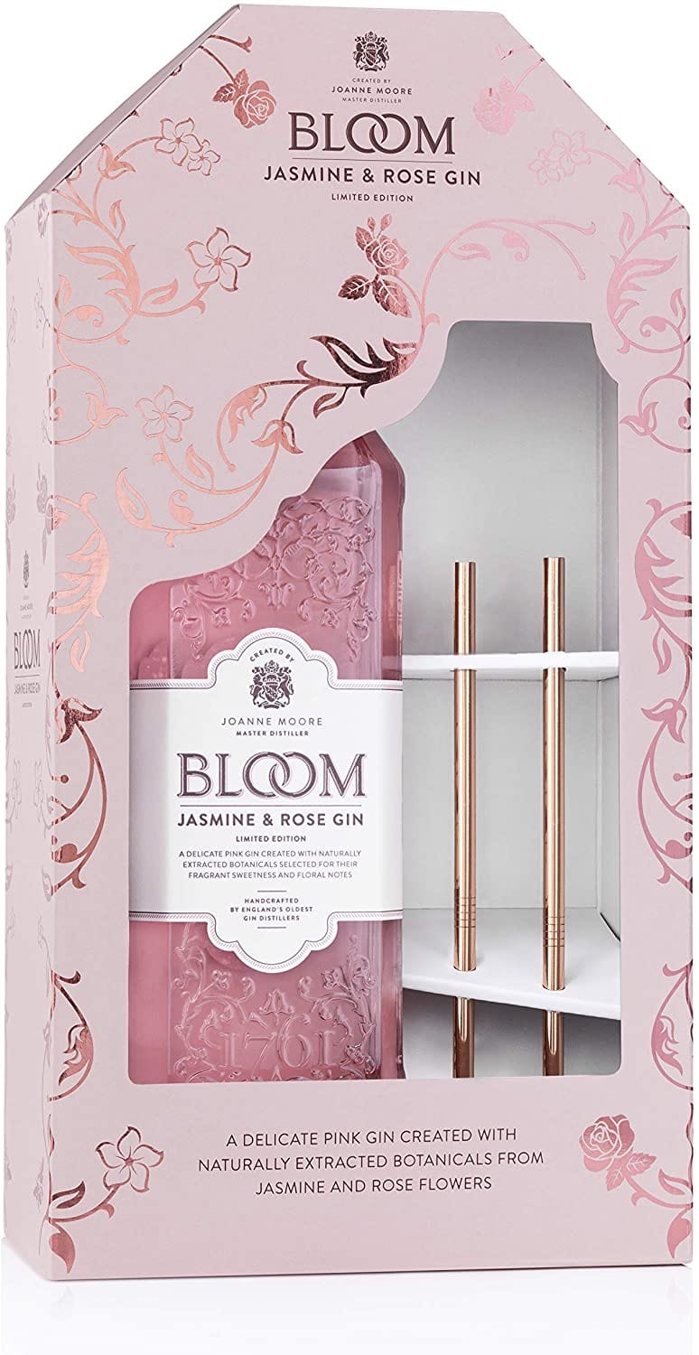 Bloom Jasmine & Rose Gin Gift Set 70cl