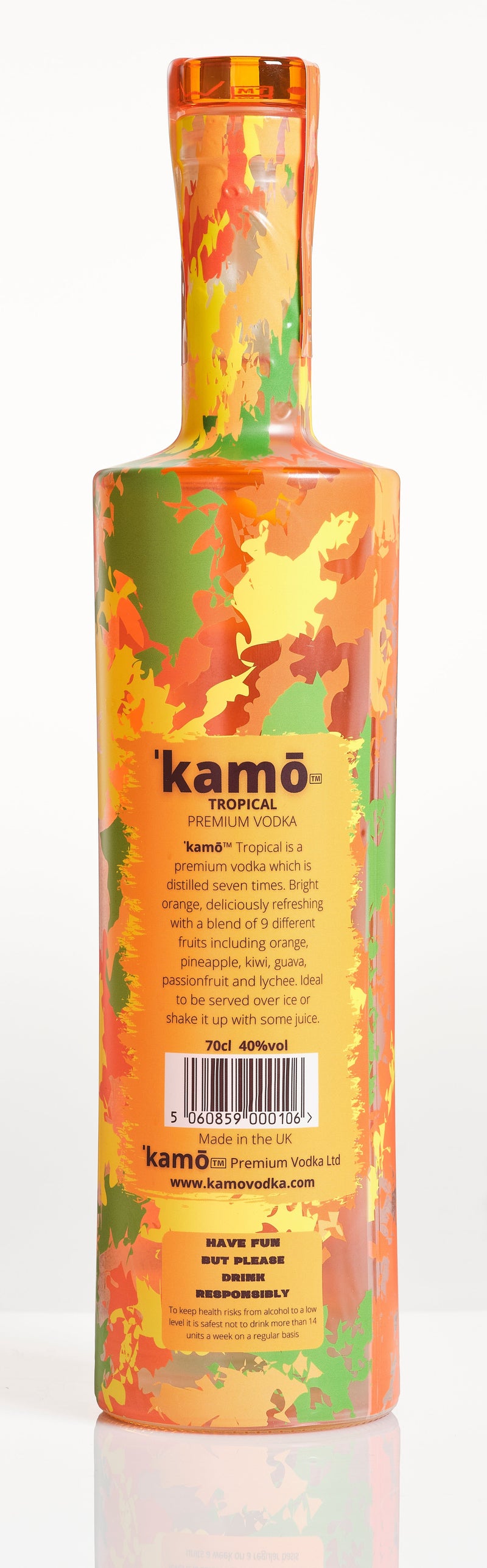 Kamo Tropical Vodka 70cl