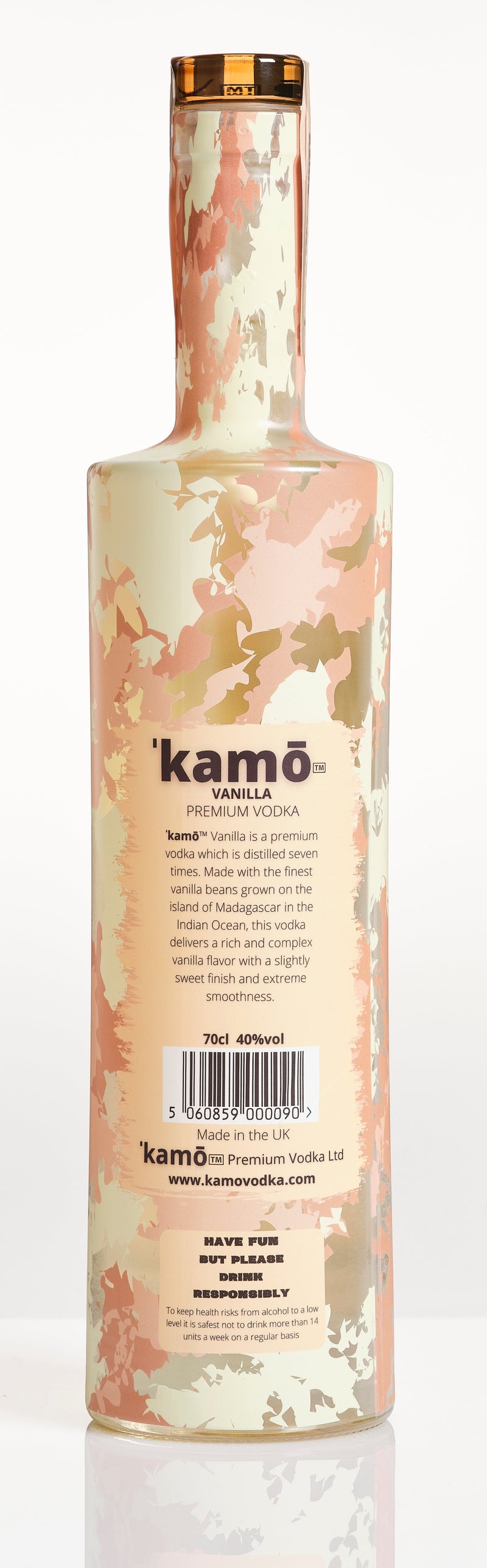 Kamo Vanilla Vodka 70cl