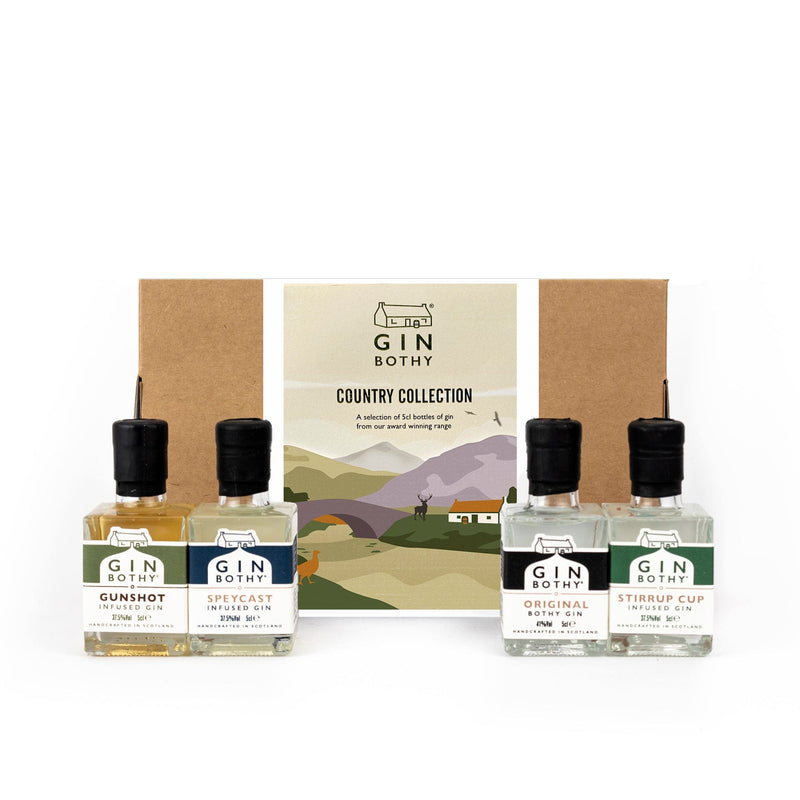 Gin Bothy Country Collection Gin Gift Box