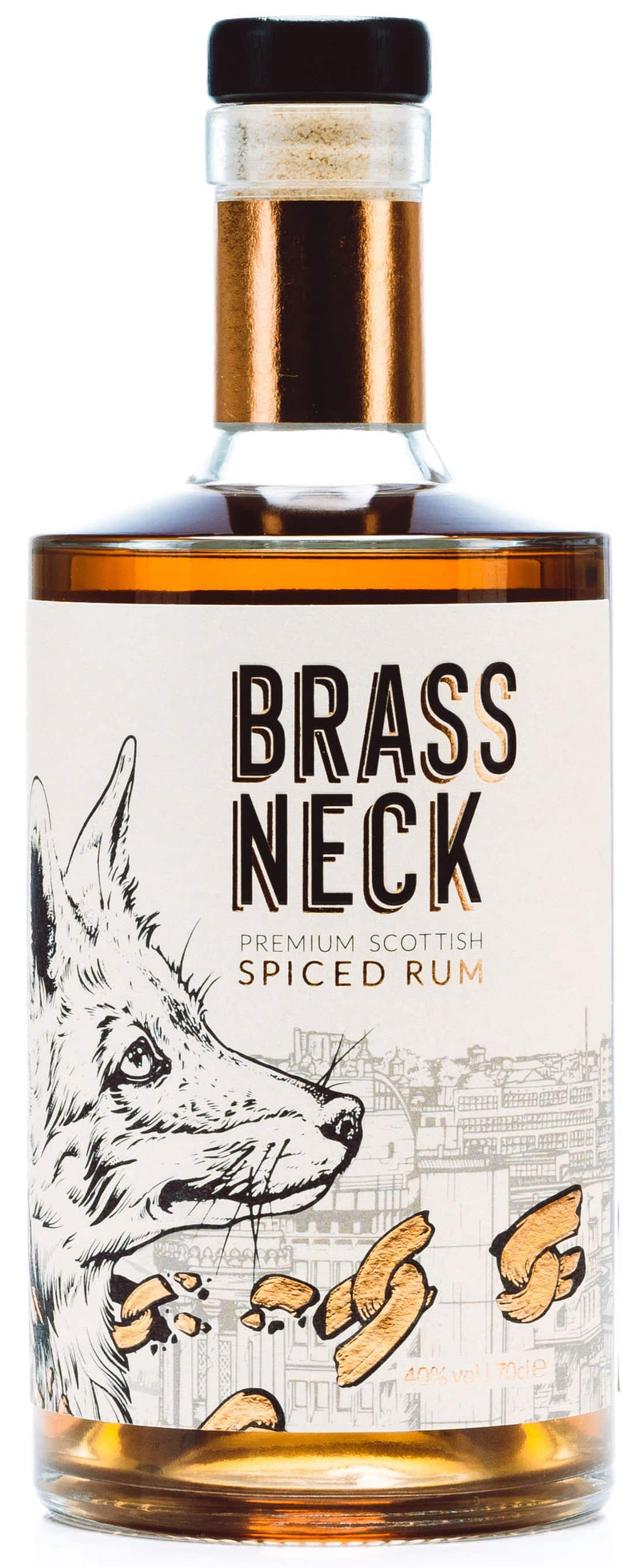 Brass Neck Spiced Rum 70cl
