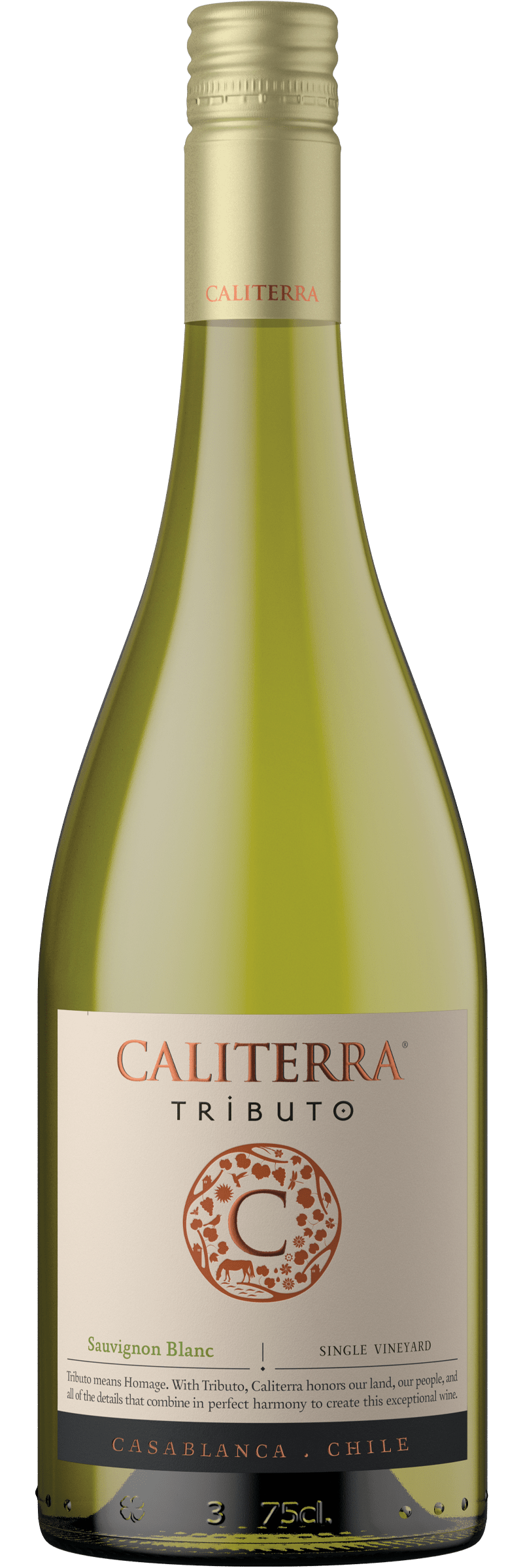 Caliterra Tributo ‘Single Vineyard’ Sauvignon Blanc 2021 75cl