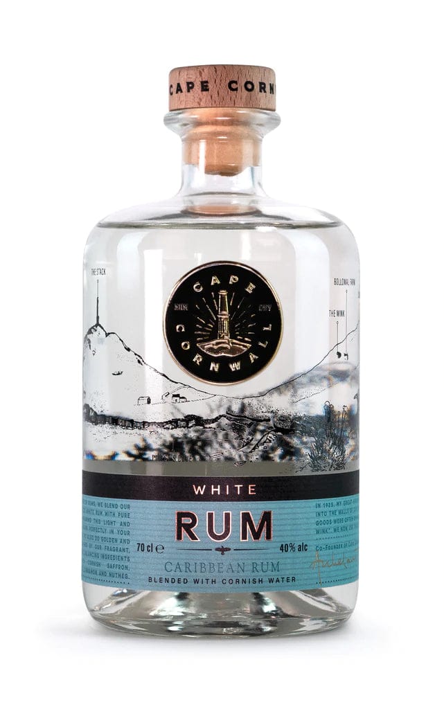 Cape Cornwall White Rum 70cl