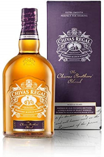 Chivas Regal Brothers Blend Blended Scotch Whisky 1l, Chivas