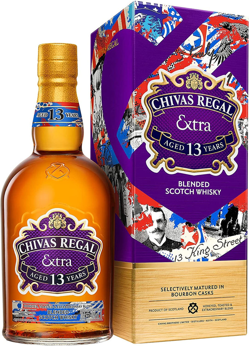 Chivas Regal Extra 13 Year Old Bourbon Finish Blended Scotch Whisky 70cl