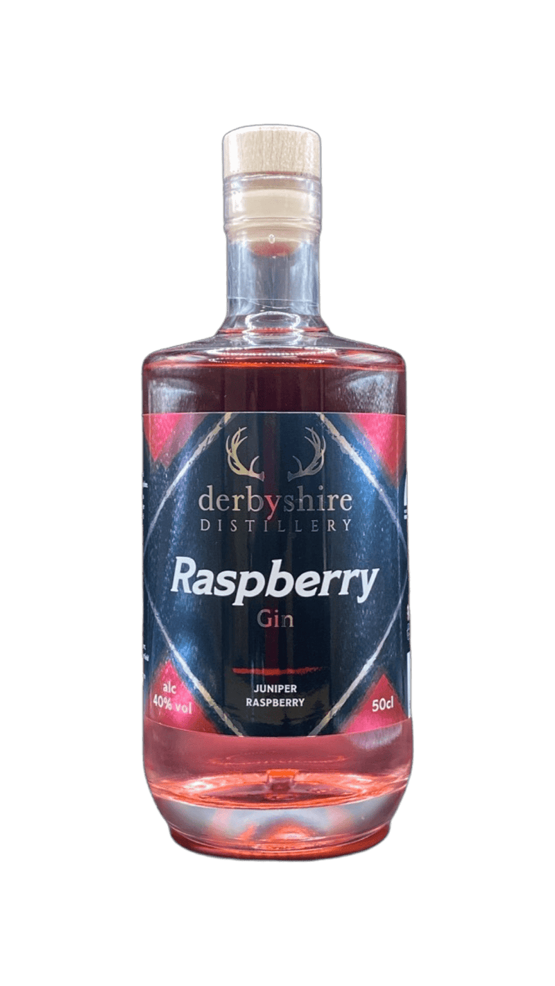 Derbyshire Distillery Raspberry Gin 50cl