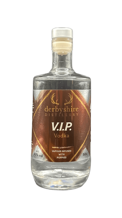 Derbyshire Distillery VIP Poppy Infused Vodka 50cl