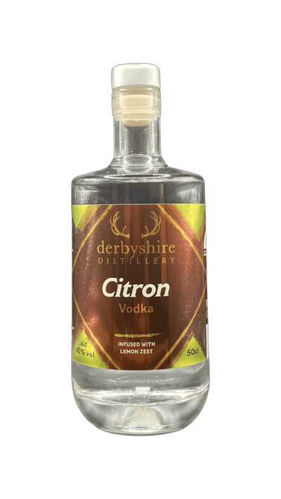 Derbyshire Distillery Citron Vodka 50cl