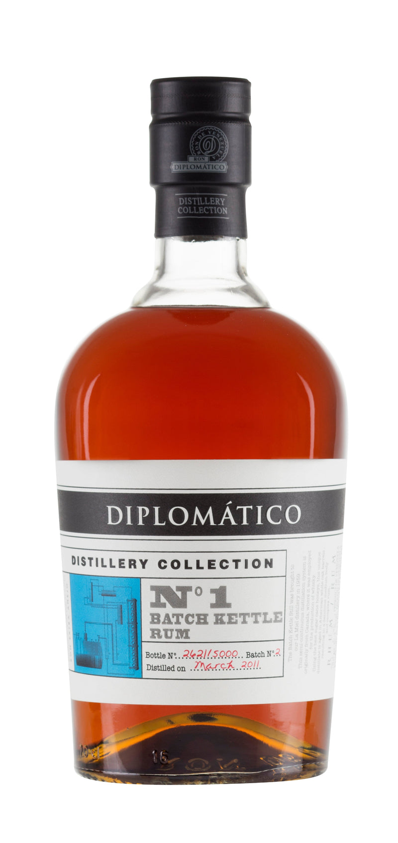 Diplomático Distillery Collection No.1 Batch Kettle Rum 70cl