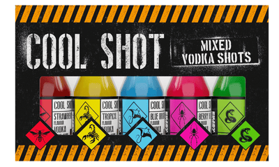 Cool Shots Mixed Vodka Shots 5x2cl