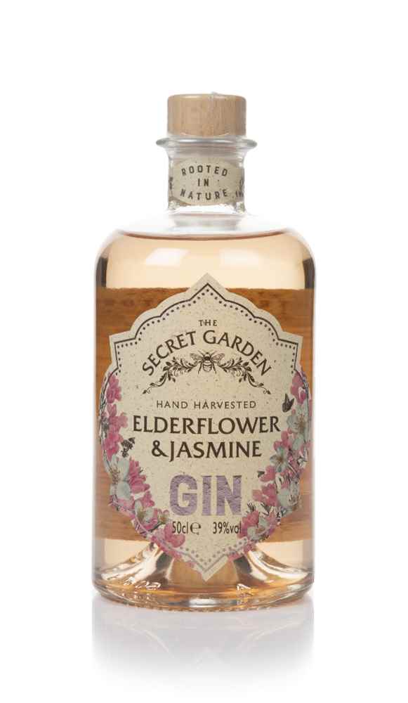 Secret Garden Elderflower & Jasmine Gin 50cl