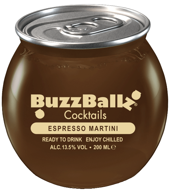 BuzzBallz Espresso Martini Cocktail 3x200ml