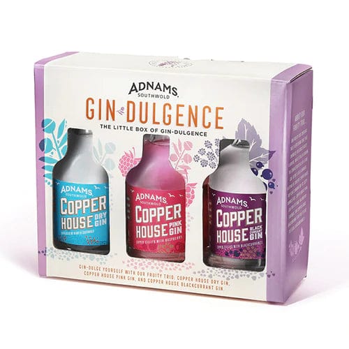 Adnams Southwold Little Fruity Box of Gin-Dulgence 3x20cl