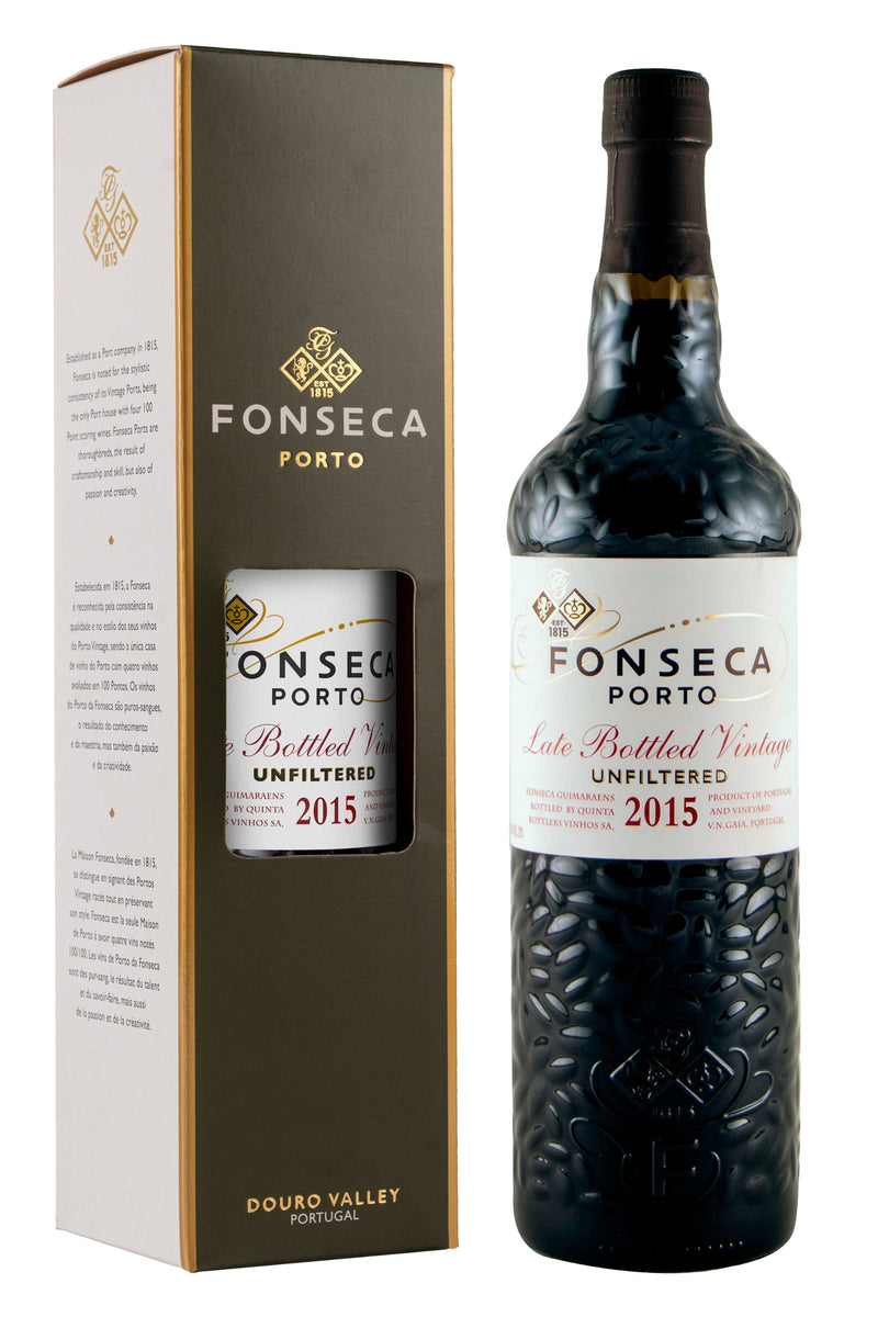 Fonseca Unfiltered LBV Port 2015 Gift Pack
