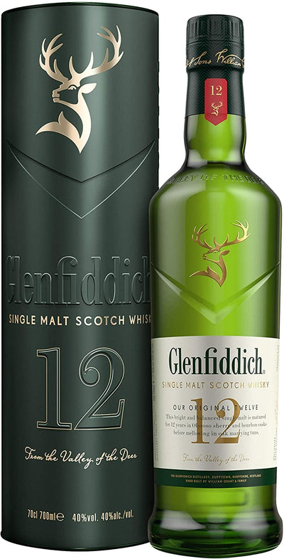 Glenfiddich 12 yr old with Limited Edition Tin