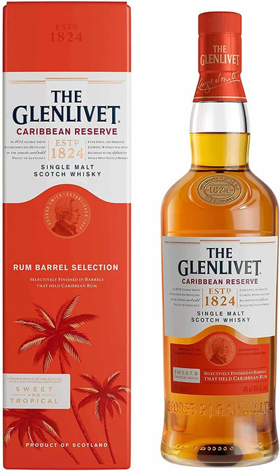 Glenlivet Caribbean Reserve Single Malt Whisky 70cl