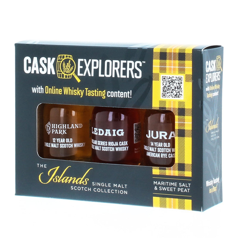 The Islands Scotch Whisky Tasting Pack 3x3cl