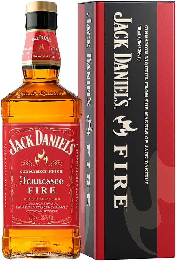 Jack Daniel's Tennessee Fire Whiskey Gift Tin 70cl – Threshers
