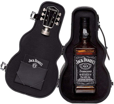 Jack Daniel's Old No.7 Guitar Case Whiskey Gift Pack 70cl