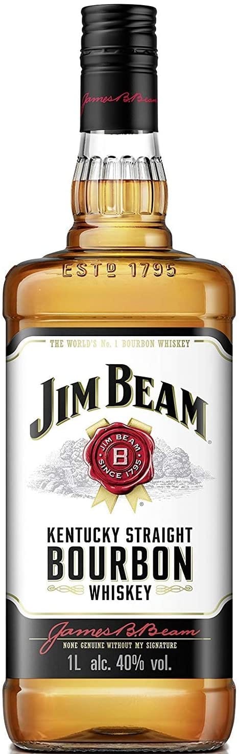 Jim Beam Kentucky Straight Bourbon 1ltr