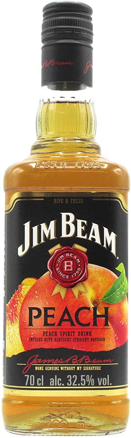Jim Beam Peach Bourbon Whiskey 70cl