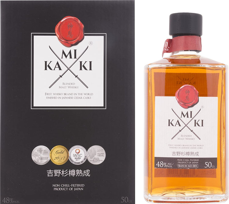 Kamiki Blended Malt Japanese Whisky 50cl