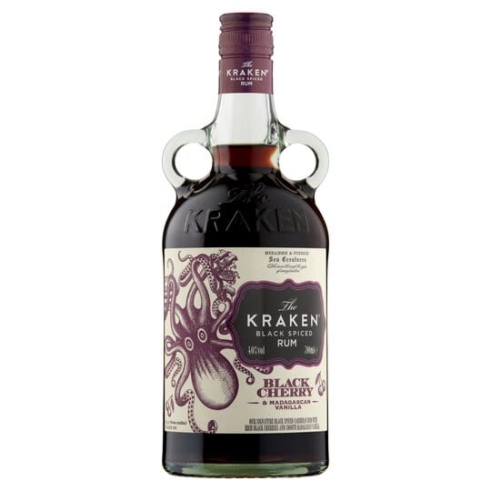 Kraken Black Cherry & Madagascan Vanilla Spiced Rum 70cl