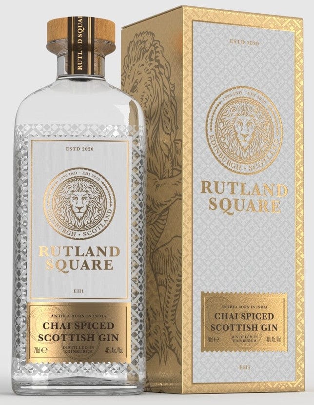 Rutland Square Chai Spice Gin Gift Box 70cl