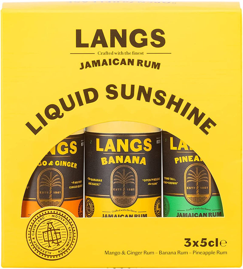 Langs Rum Triple Gift Set 3x5cl