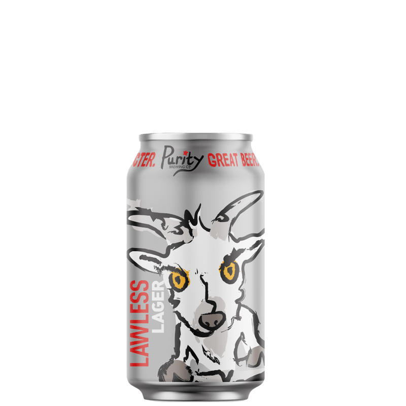 Purity Lawless Lager Cans 24x330ml