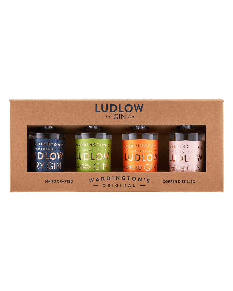 Ludlow Gin Gift Set 4x5cl