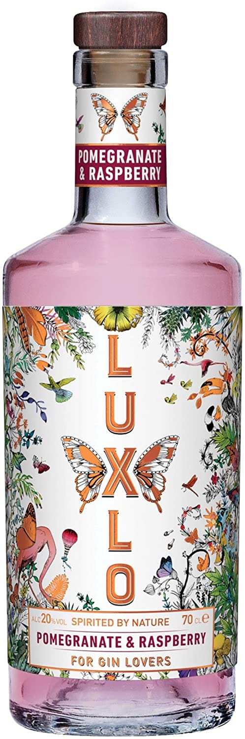 Luxlo Pomegranate and Raspberry Gin 70cl