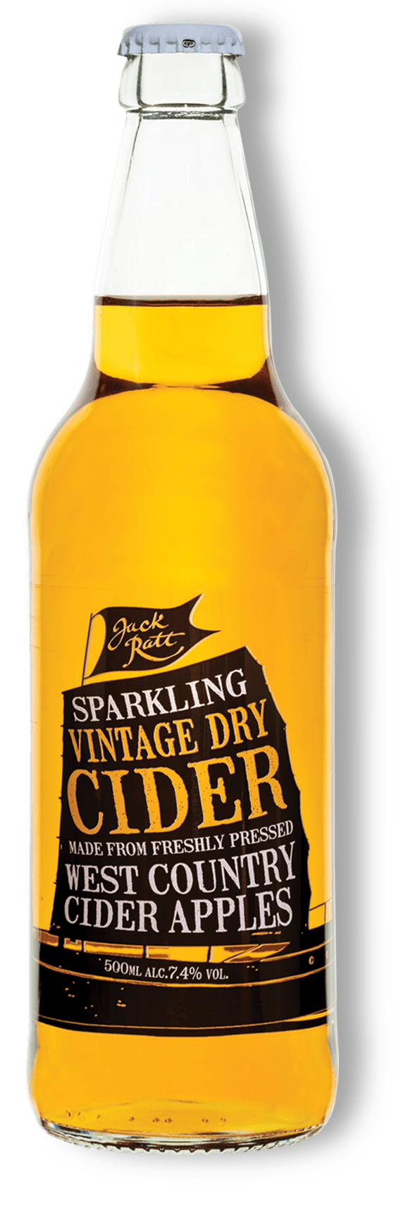 Jack Ratt Vintage Sparkling Cider 6x500ml Threshers