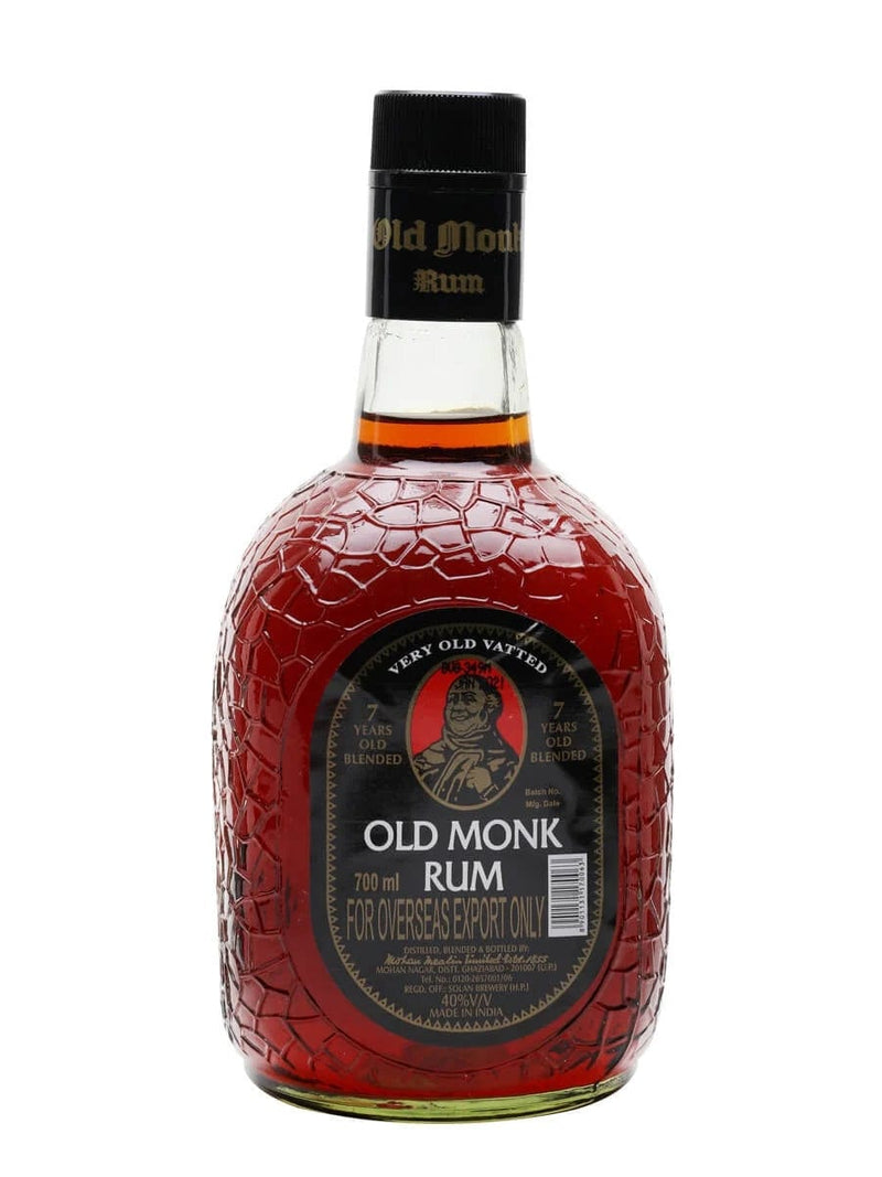Old Monk Dark Indian 7 Year Old Rum 70cl