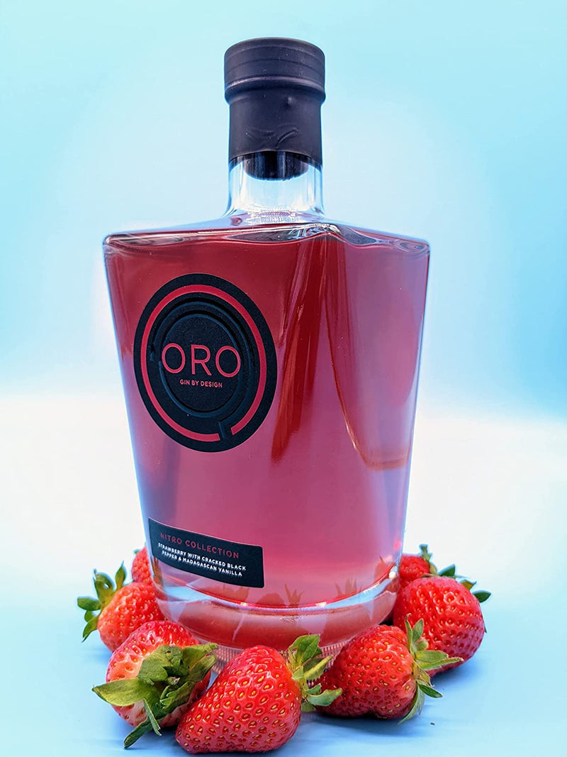 Oro Strawberry Distilled Gin 70cl