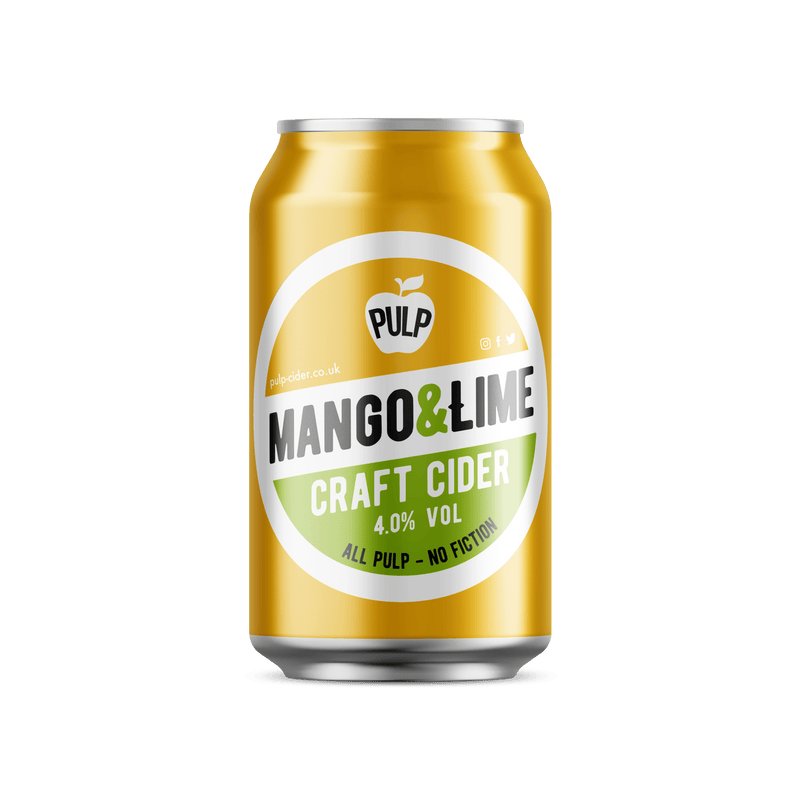 Celtic Marches PULP Mango & Lime Cans 24x330ml