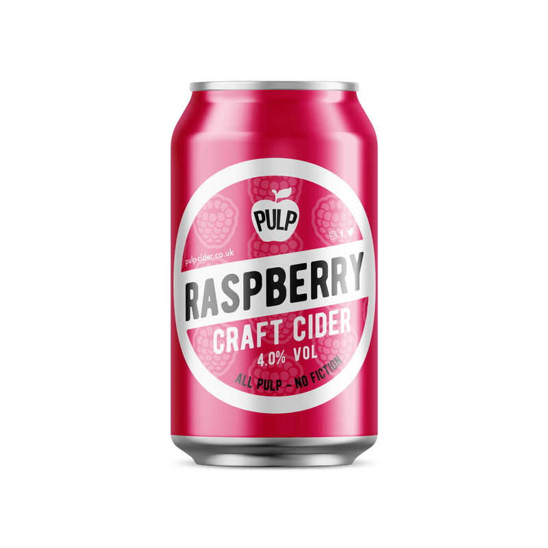 Celtic Marches PULP Raspberry Cans 24x330ml