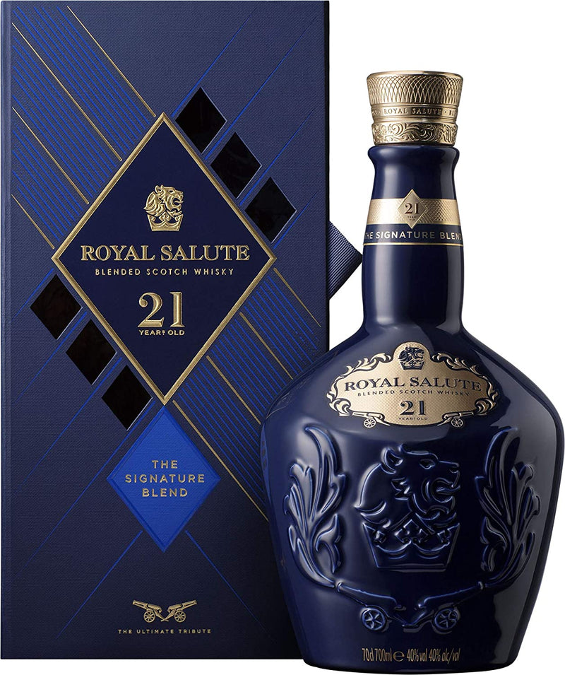 Royal Salute 21 Year Old Signature Blend Blended Scotch Whisky Gift Box 70cl