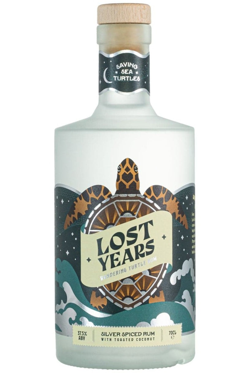 Lost Years Silver Spiced Rum With Toasted Coconut 70cl