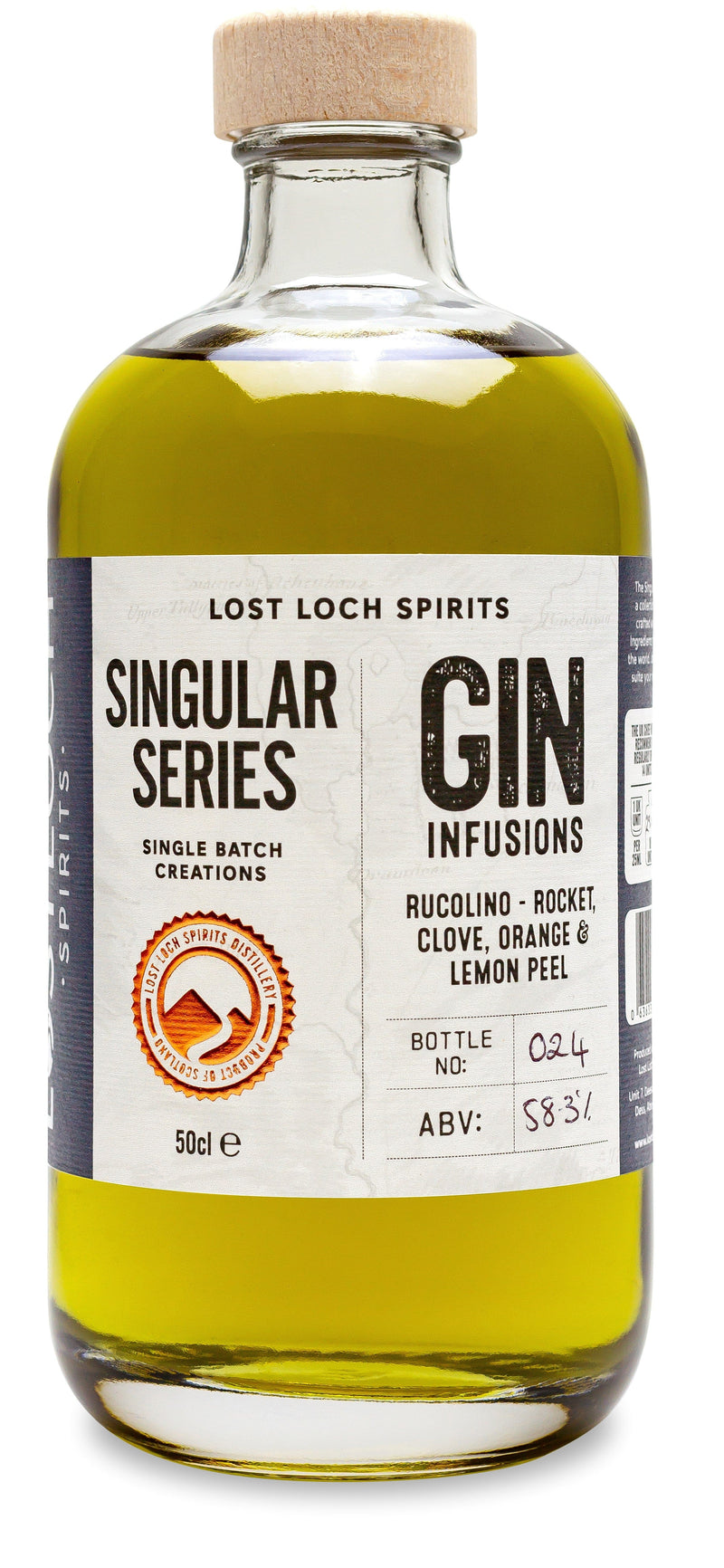 Lost Loch Rucolino Gin Singular Series 50cl