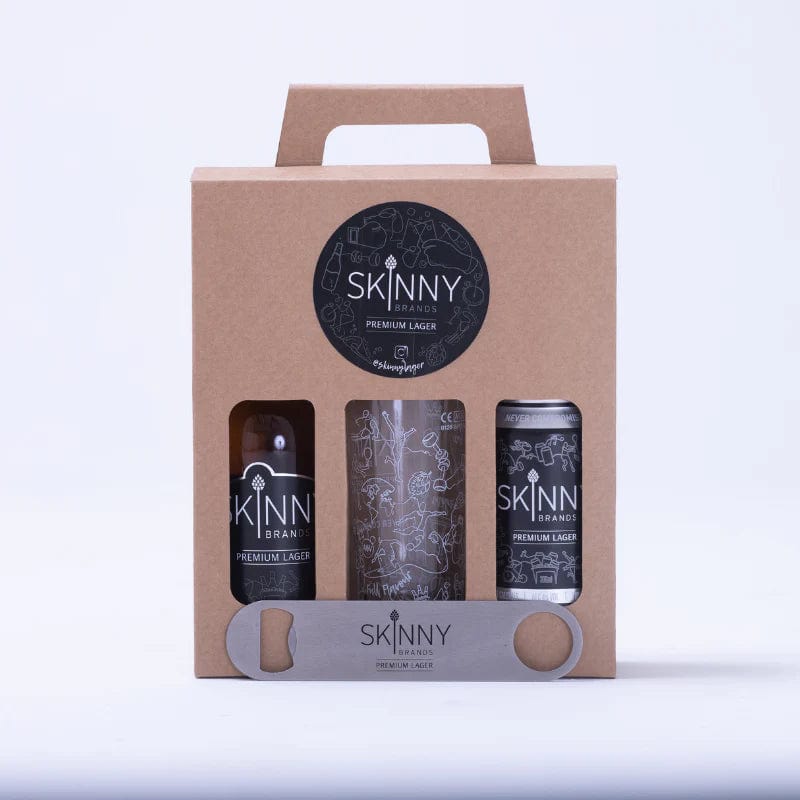 Skinny Lager Gift Pack (1 Bottle 330ml + 1 Can 330ml) – Threshers