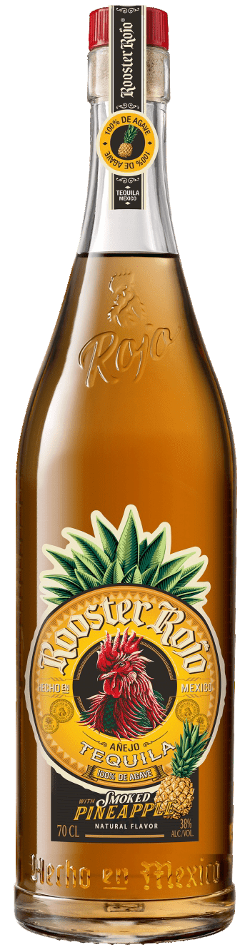 Rooster Rojo Anejo Smoked Pineapple 70cl
