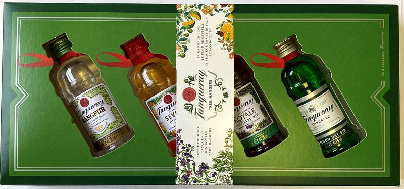 Tanqueray Gin Gift Pack 4x5cl