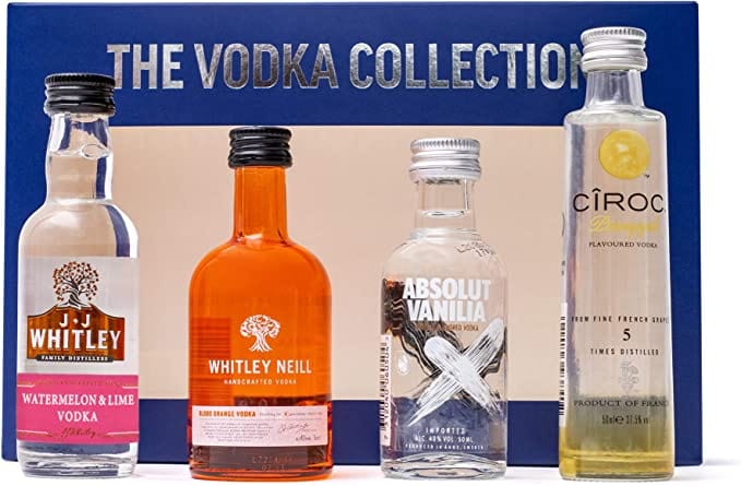 Flavoured Vodka Gift Set 4x5cl