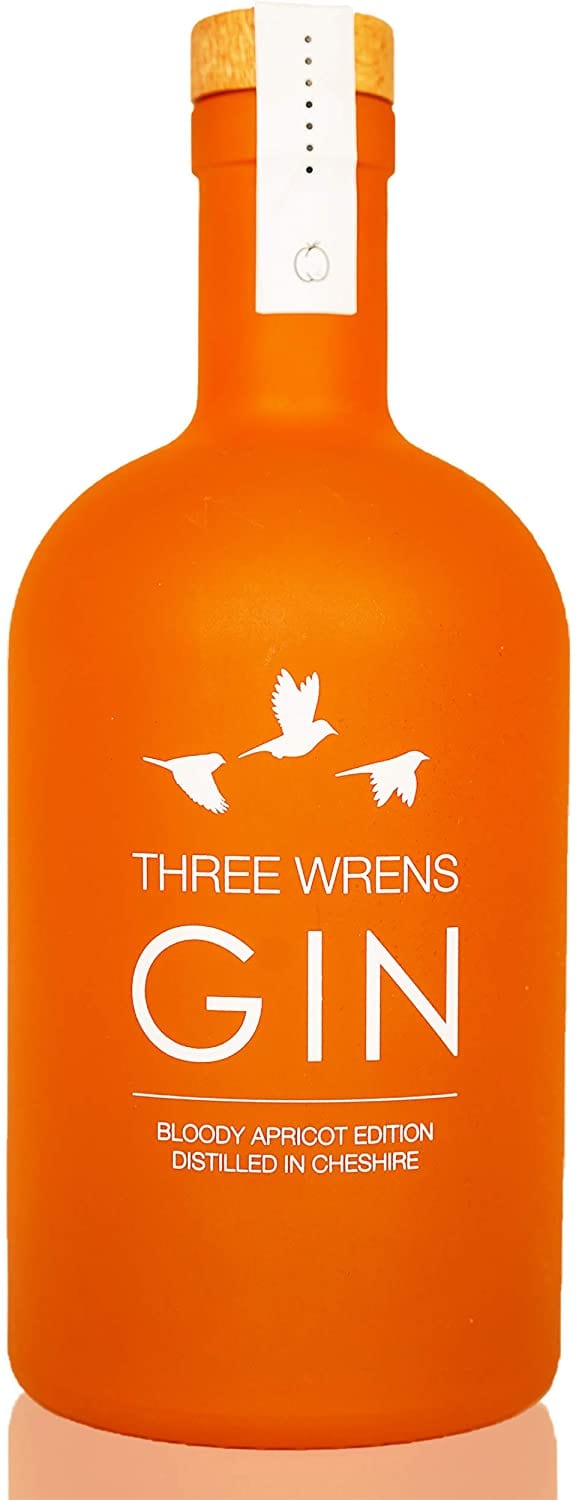 Three Wrens Gin Bloody Apricot Edition Gin 70cl