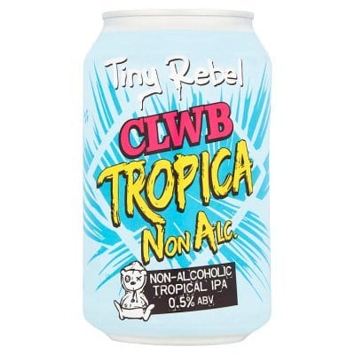 Tiny Rebel Clwb Tropicana Tropical Non-Alcoholic Cans 330ml