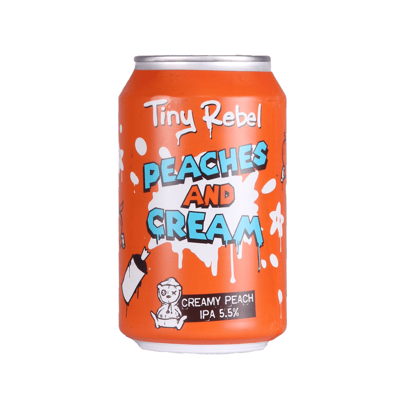 Tiny Rebel Peaches & Cream Can