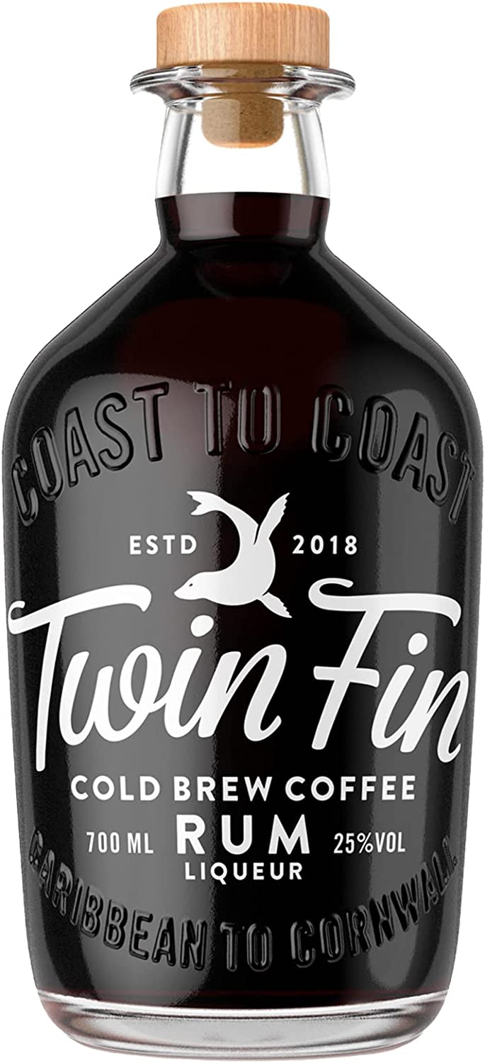 Twin Fin Cold Brew Coffee Rum Liqueur 70cl